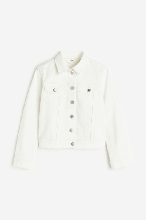 H & M - Denim jacket - White