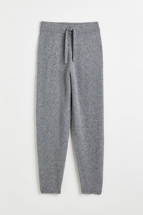 H & M - Fine-knit joggers -...