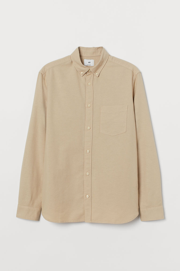 h and m oxford shirt