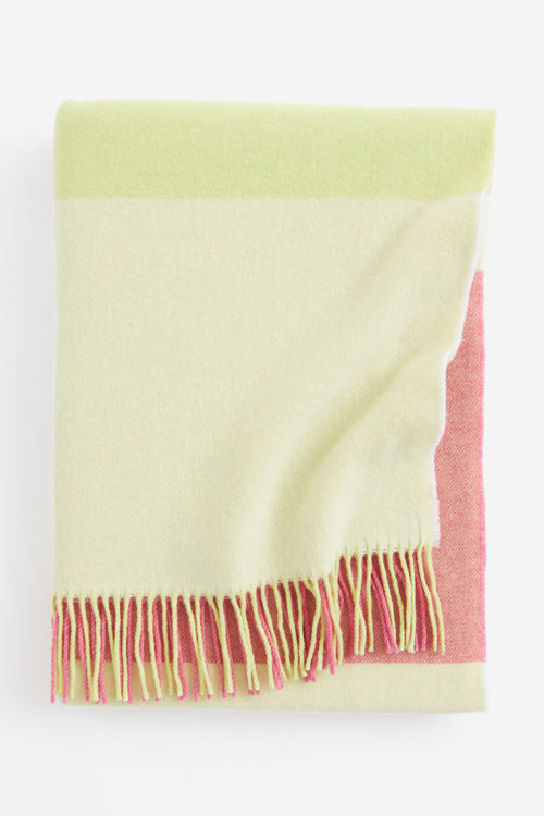 H & M - Wool-blend blanket -...