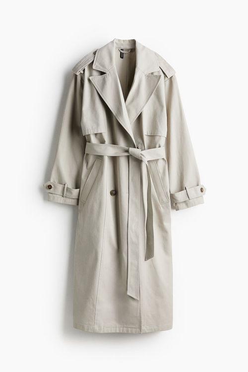 H & M - Twill trench coat -...