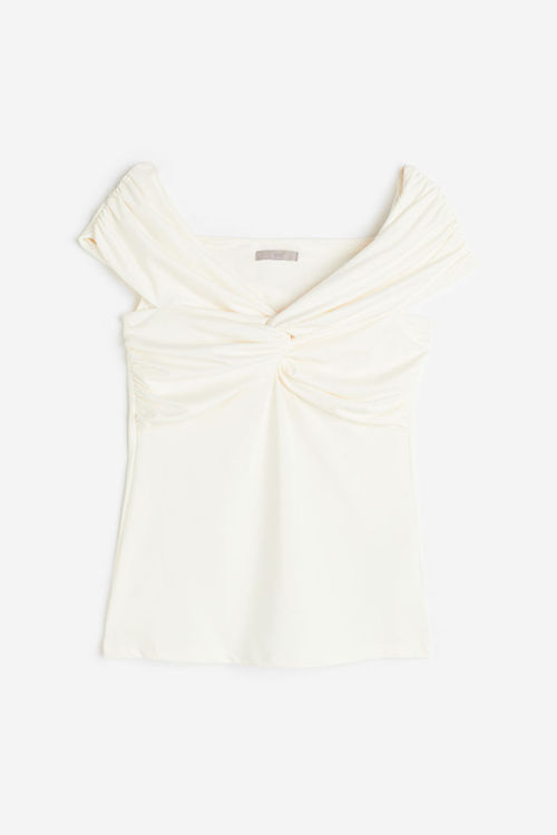 H & M - Off-the-shoulder top...