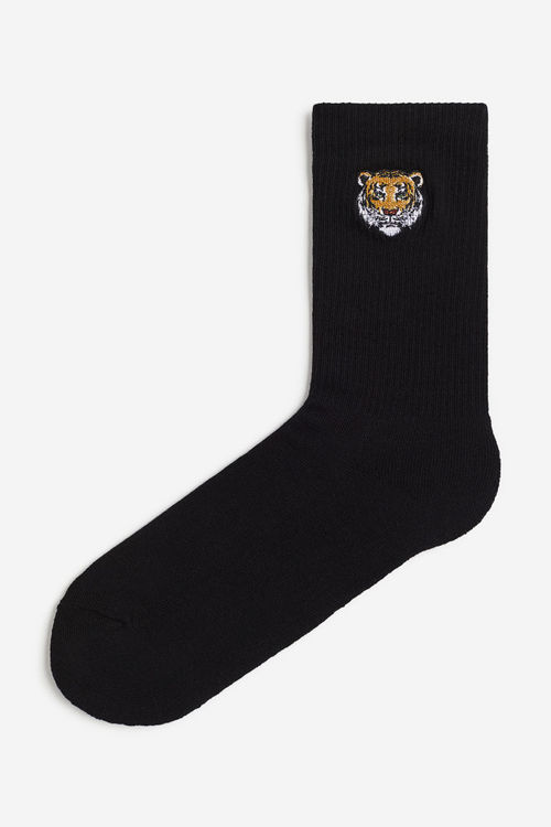 H & M - Socks - Black