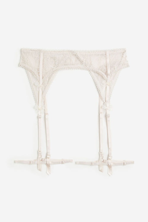 H & M - Embroidered suspender...