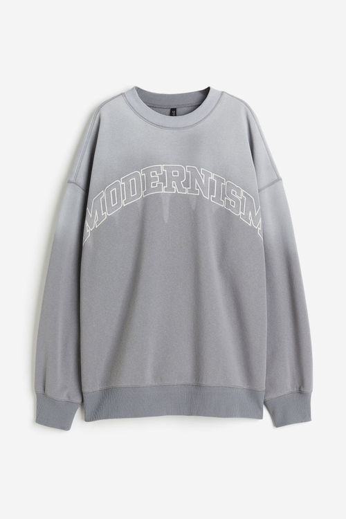 H & M - Oversized printed...