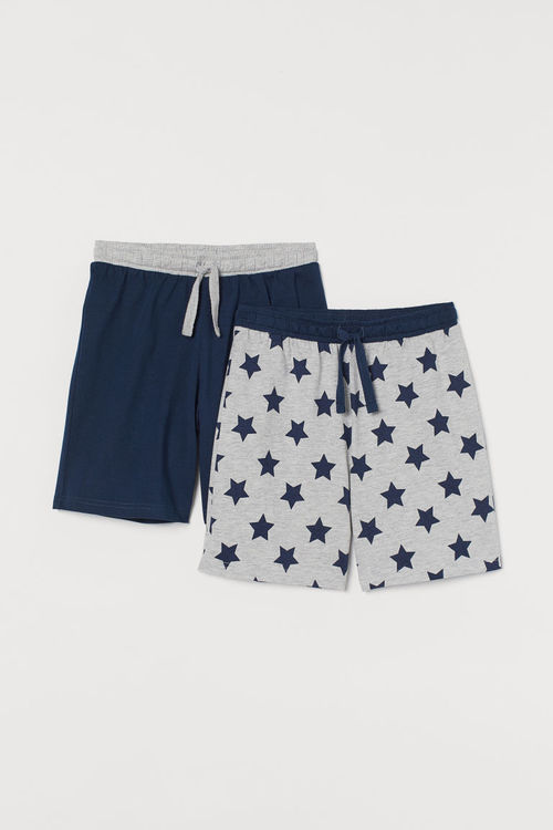 H & M - 2-pack pyjama shorts - Grey | Compare | Union Square Aberdeen  Shopping Centre