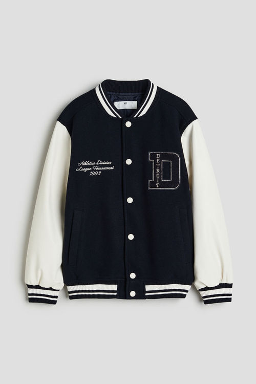 H & M - Appliquéd baseball...