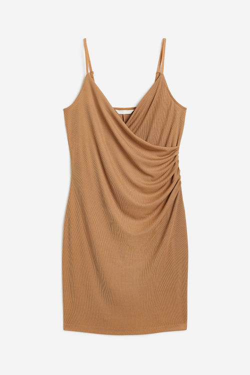 H & M - Draped jersey dress -...