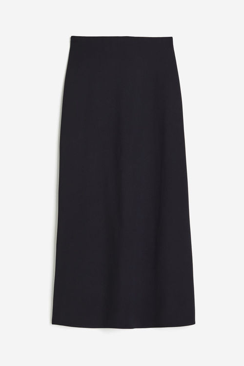 H & M - Long jersey skirt -...