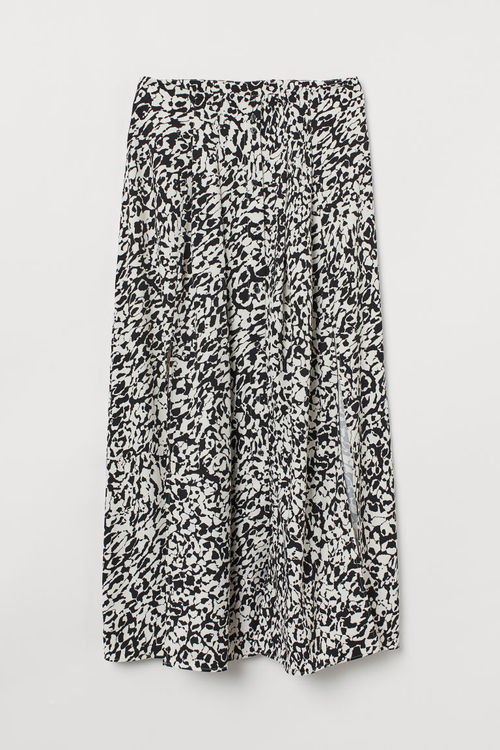 H & M - Patterned skirt -...