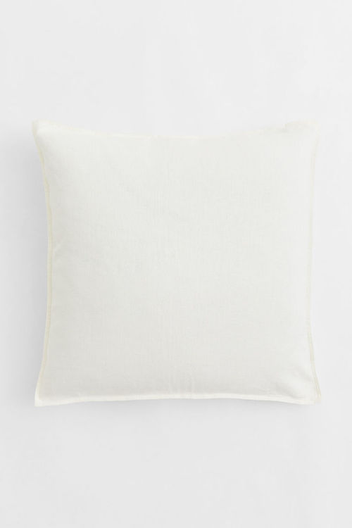 H & M - Linen cushion cover -...