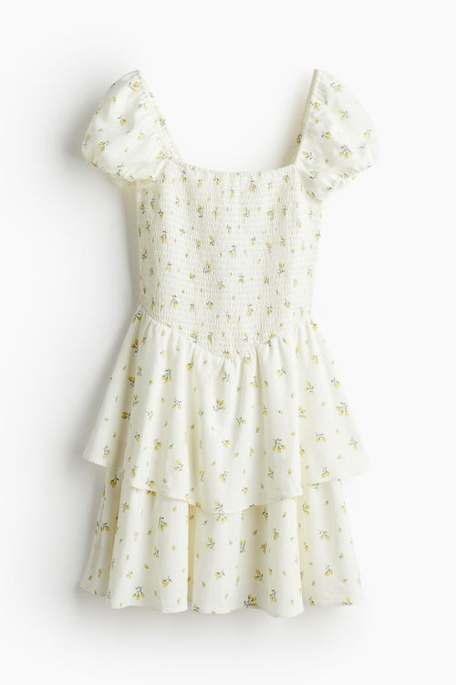 H & M - Tiered-skirt smocked...