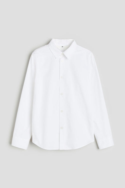 H & M - Cotton shirt - White