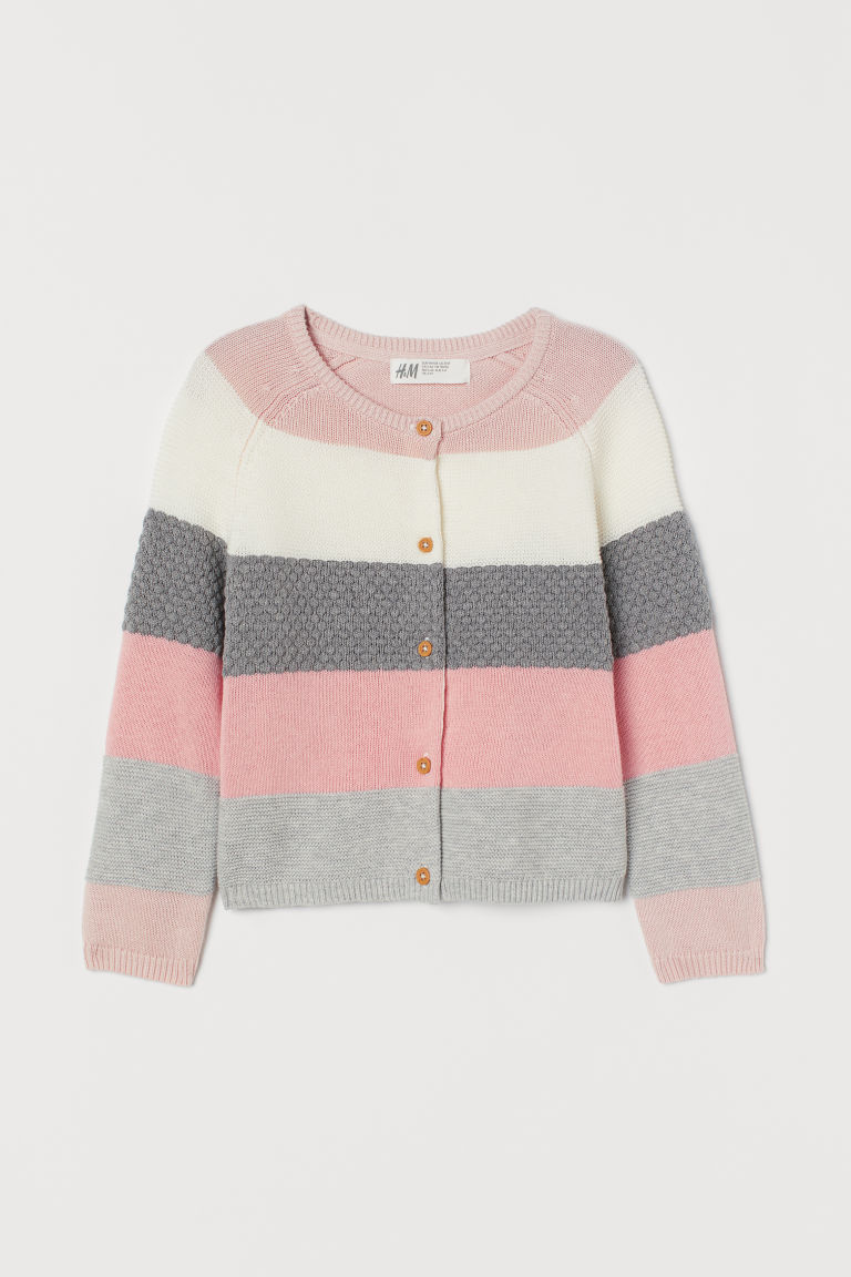 h and m grey cardigan