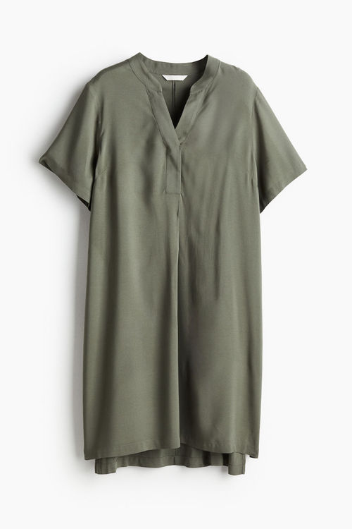 H & M - Viscose tunic dress -...