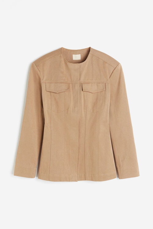 H & M - Twill jacket - Beige