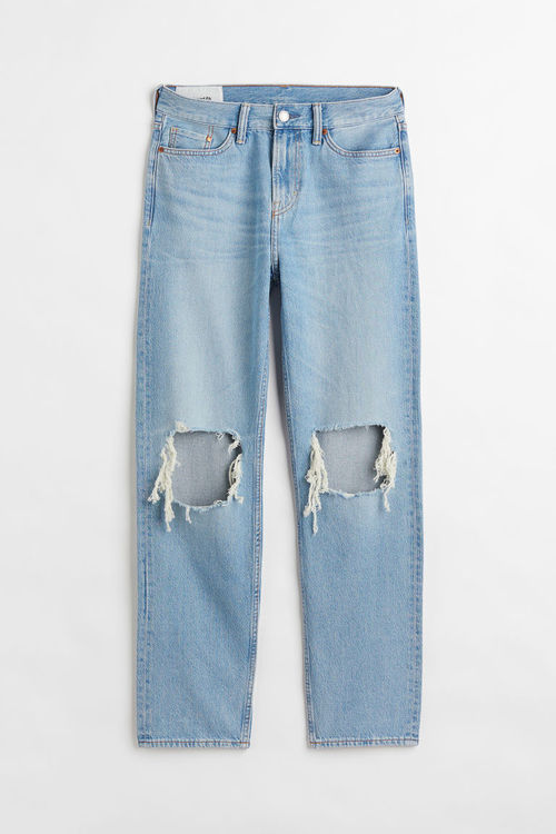 H & M - Relaxed Jeans - Blue