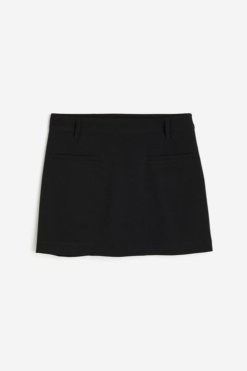 H & M - Tailored mini skirt -...