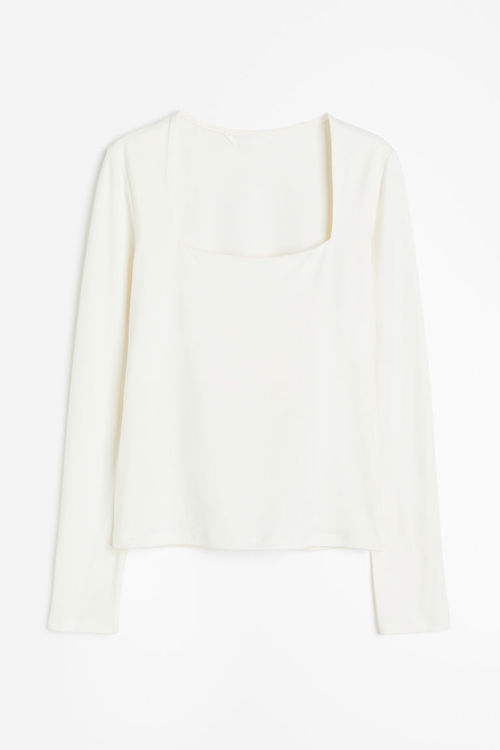 H & M - Long-sleeved jersey...