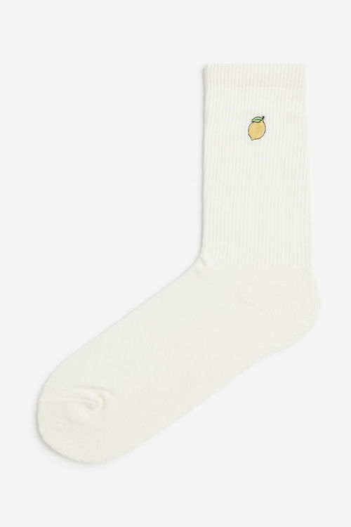 H & M - Socks - White