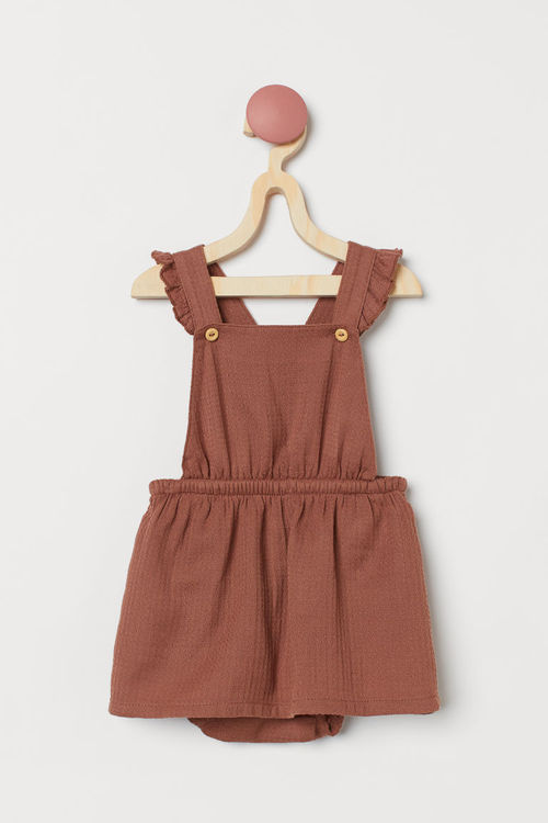 H & M - Cotton dungaree dress...