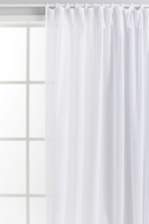 H & M - Wide tie top curtain...