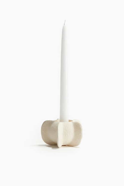 H & M - Stoneware candlestick...