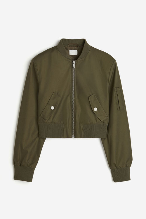 H & M - Shoulder-pad bomber...