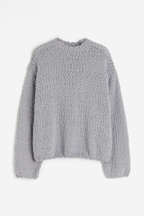 H & M - Bouclé jumper - Grey