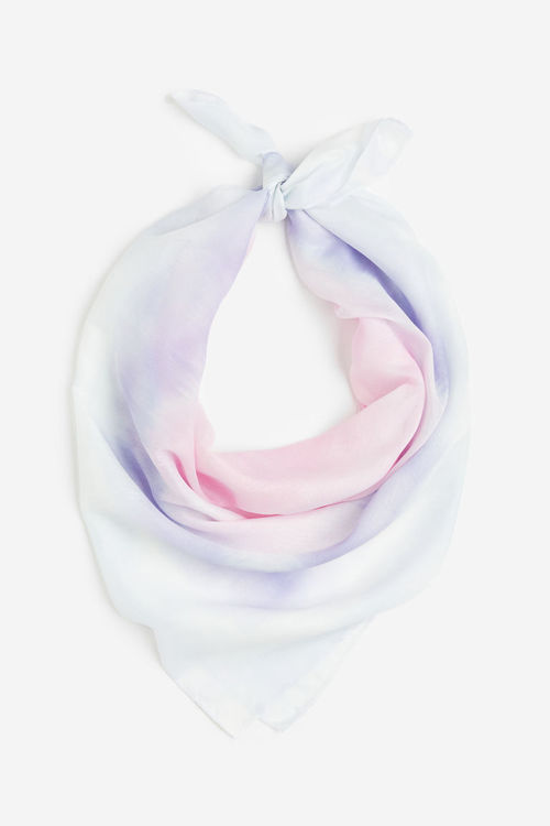 H & M - Patterned scarf -...