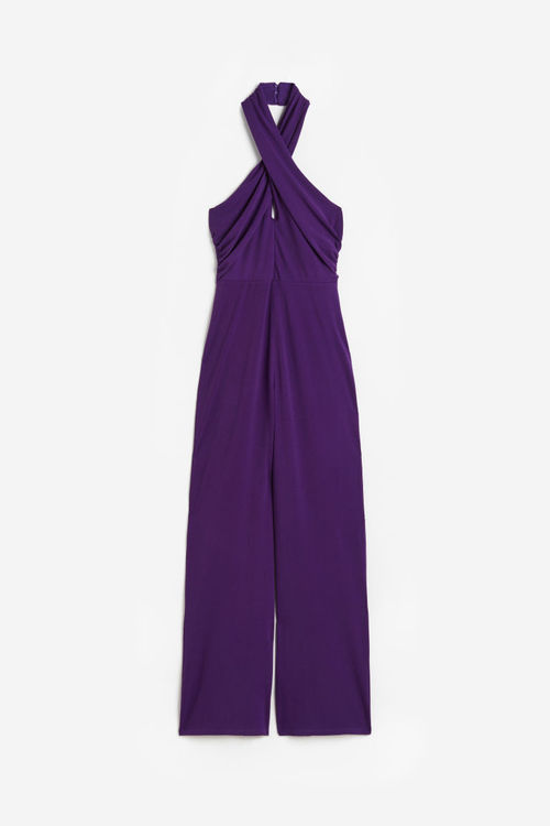 H & M - Halterneck jumpsuit -...