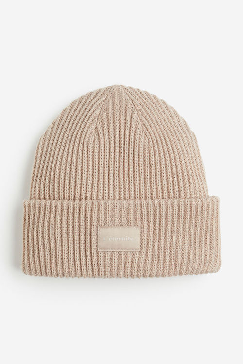 H & M - Knitted hat - Beige