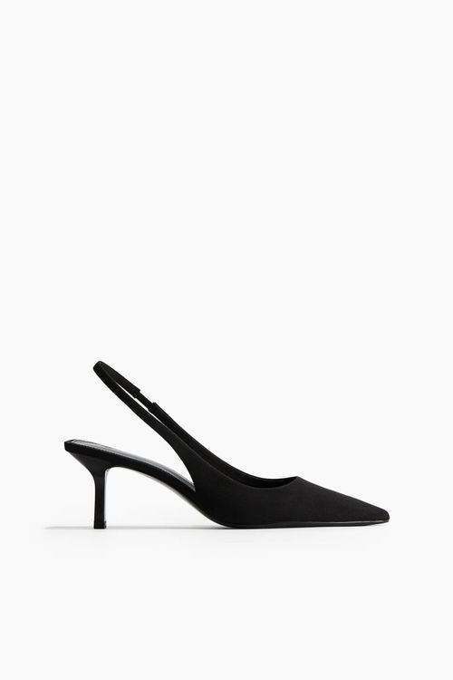 H & M - Slingbacks - Black