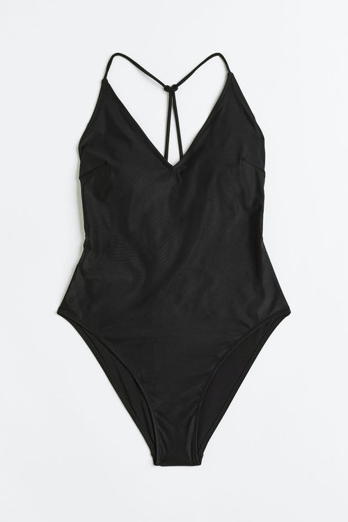 H & M - High-leg swimsuit -...