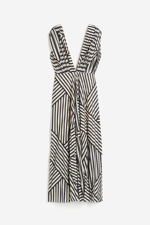 H & M - Pleated jersey dress...