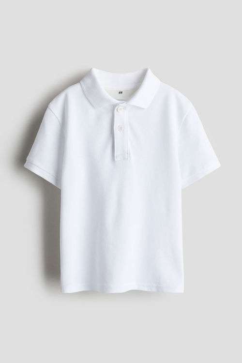 H & M - Cotton piqué polo...