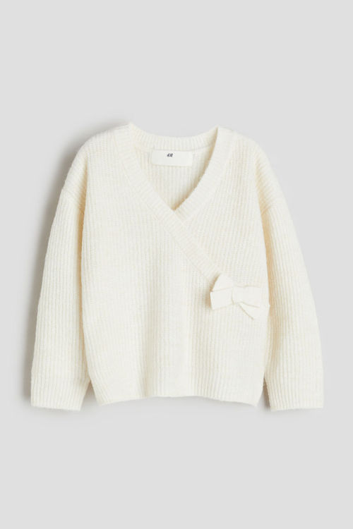 H & M - Wrapover jumper -...