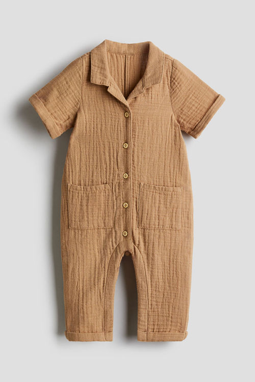 H & M - Cotton muslin romper...