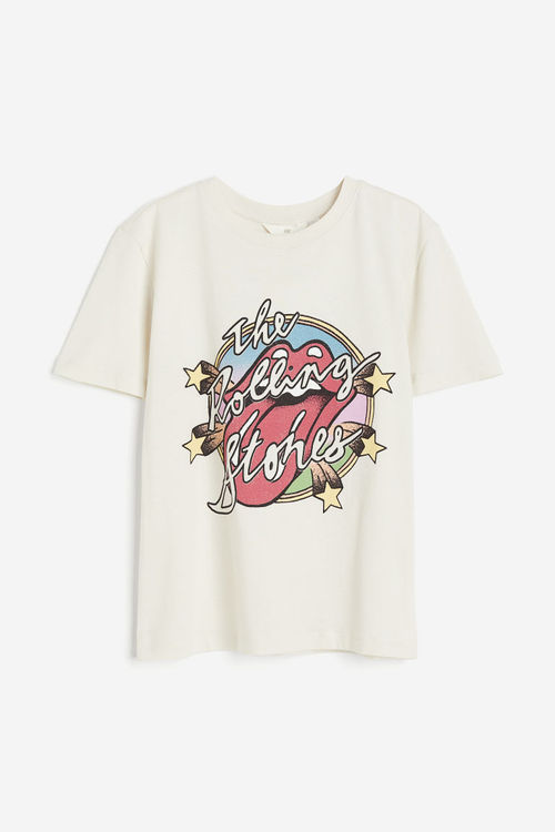 H & M - T-shirt with a motif...