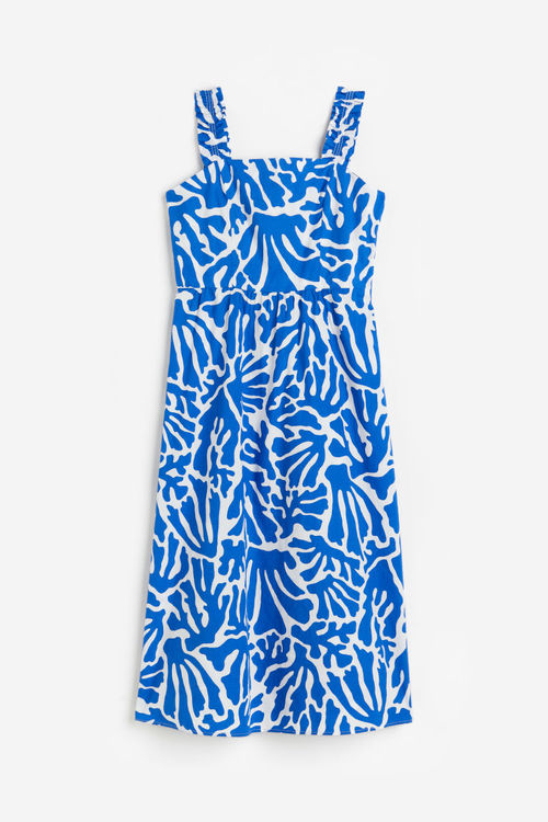 H & M - Patterned dress - Blue