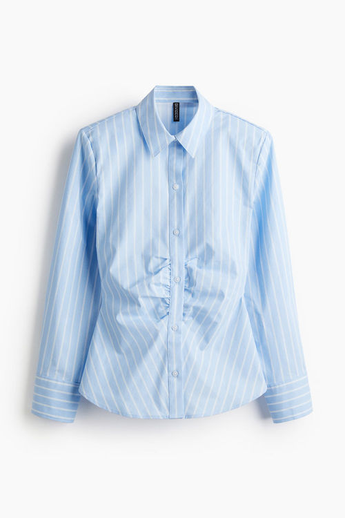 H & M - Shoulder-pad shirt -...