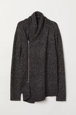 H & M - Zipped cardigan - Grey