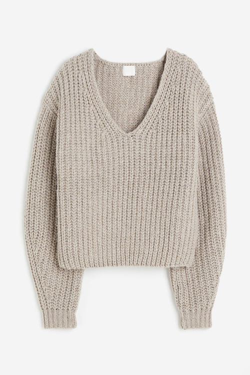 H & M - Rib-knit jumper -...