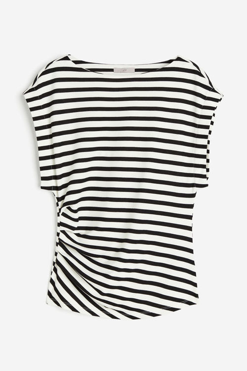 H & M - Pleat-detail top -...