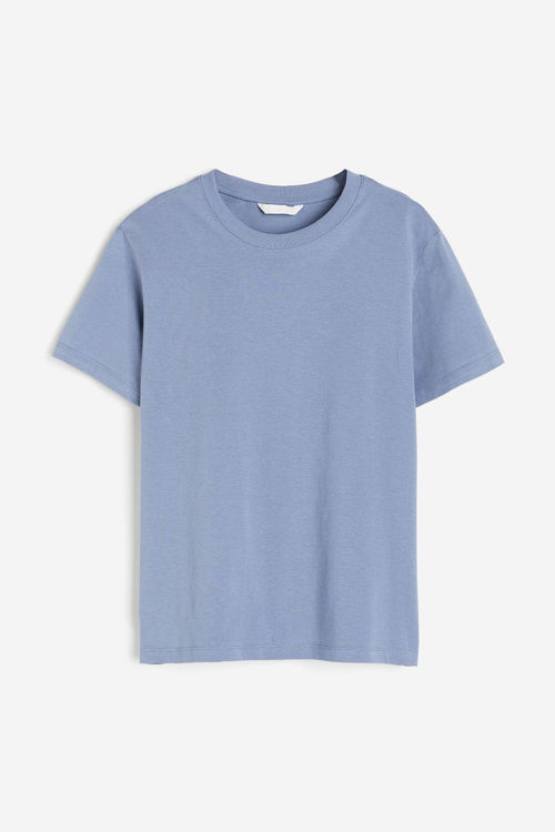 H & M - Cotton T-shirt - Blue