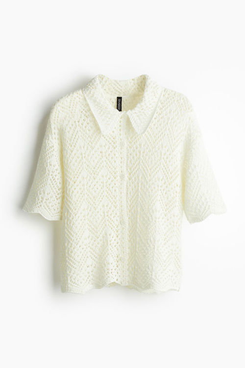 H & M - Pointelle-knit...