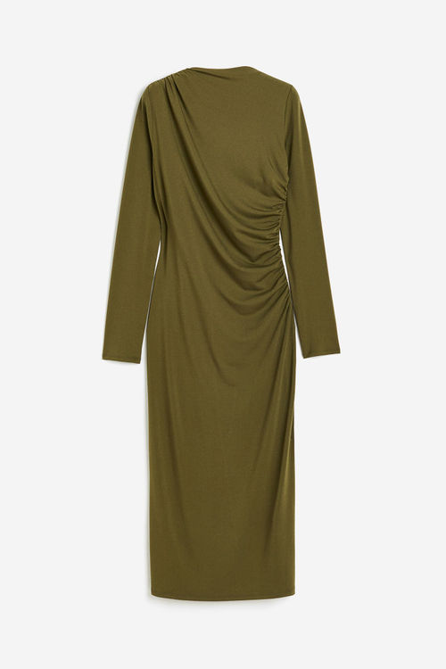 H & M - Draped jersey dress -...