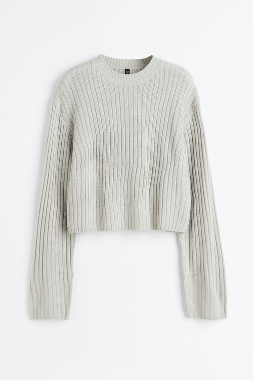 H & M - Rib-knit jumper - Grey