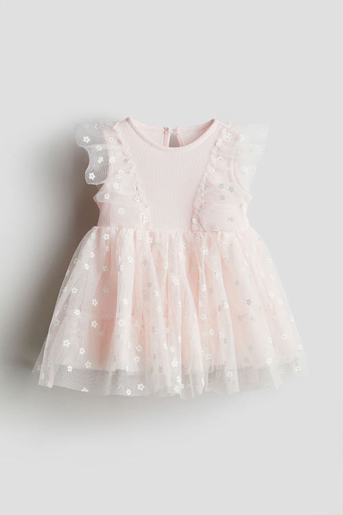 H & M - Patterned tulle dress...