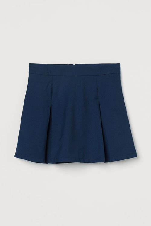 H & M - Flared skirt - Blue